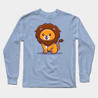 Cute Lion Long Sleeve T-Shirt